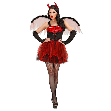 Vestito Halloween Donna Diavolo