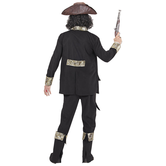 Costume da pirata uomo nero