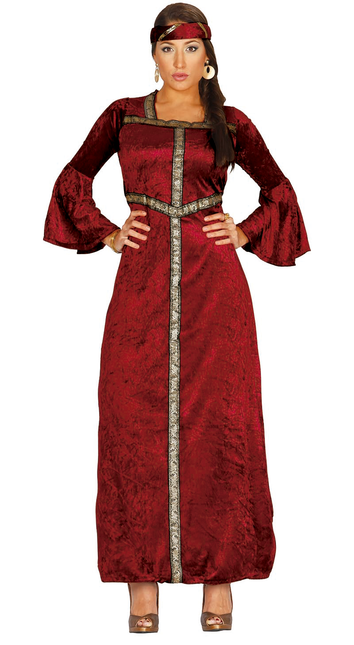 Costume da donna medievale