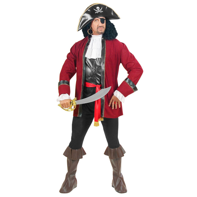 Costume da pirata uomo 6 pezzi