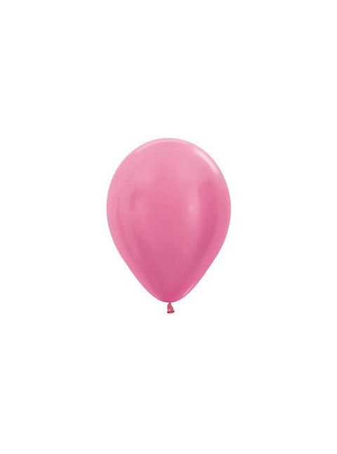 Palloncini Perla Fucsia 12cm 50pz