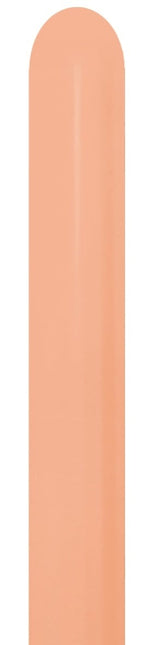 Palloncini da modellare Peach Blush 7,6cm 152cm 50pz