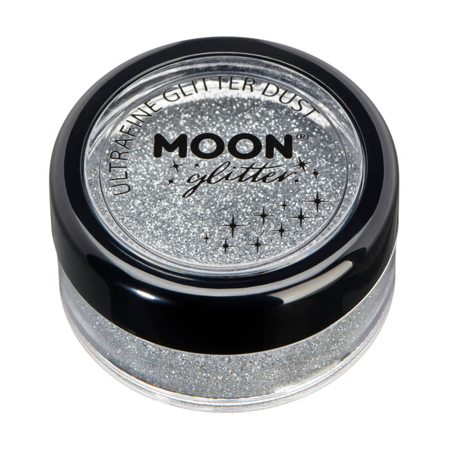 Moon Glitter Classic Polvere Glitter Ultrafine Argento 5g