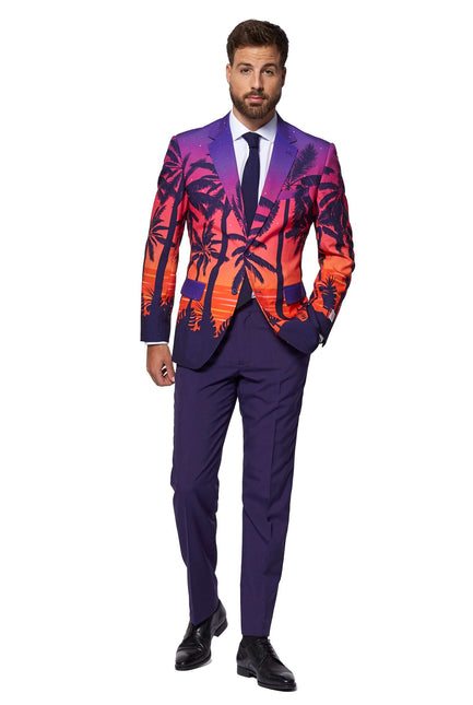 Tuta Hawaii Palm Tree Uomo OppoSuits