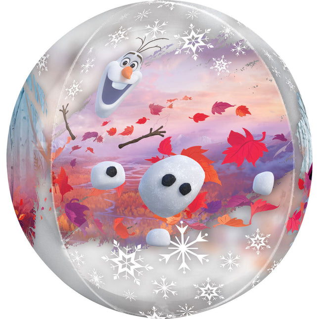 Pallone ad elio Frozen 2 da 40 cm vuoto