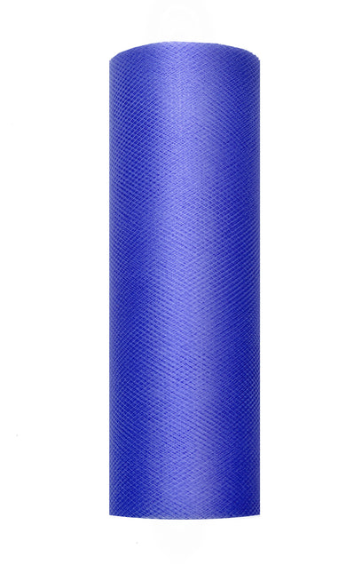 Rotolo di tulle blu scuro 15cm 9m