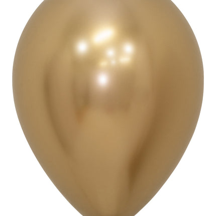 Palloncini Reflex Oro 30cm 12pz