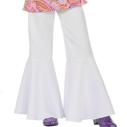 Pantaloni Hippie 60S Bianco Bambino