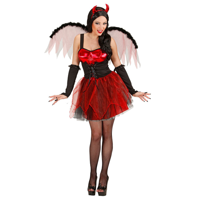 Vestito Halloween Donna Diavolo