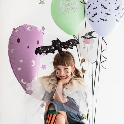 Palloncino ad elio Halloween Bat vuoto 40 cm