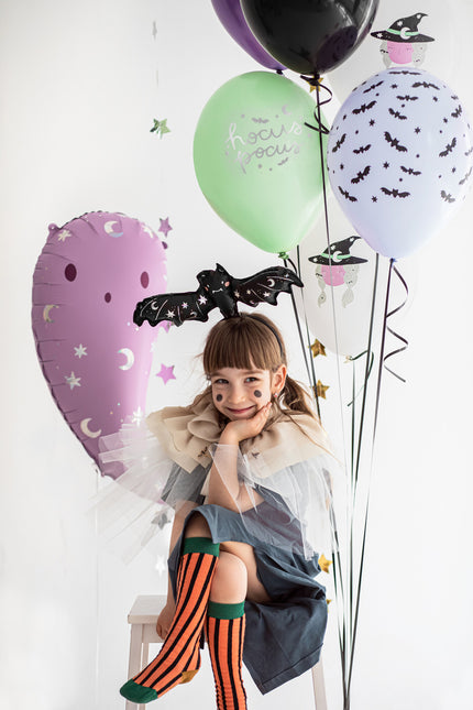 Palloncino ad elio Halloween Bat vuoto 40 cm