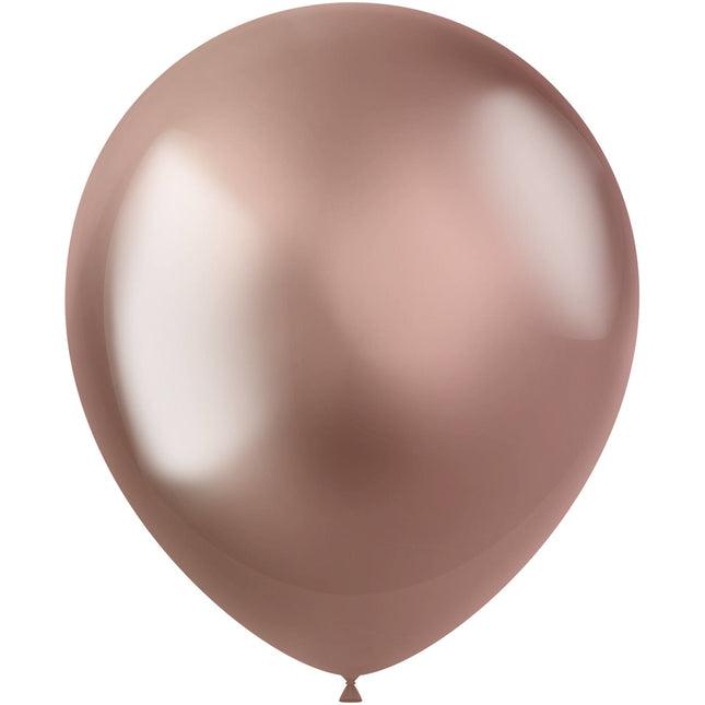 Palloncini Oro Rosa Cromo 33cm 50pz