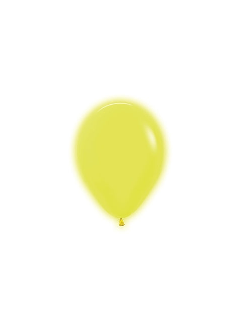 Palloncini giallo neon 12cm 50pz