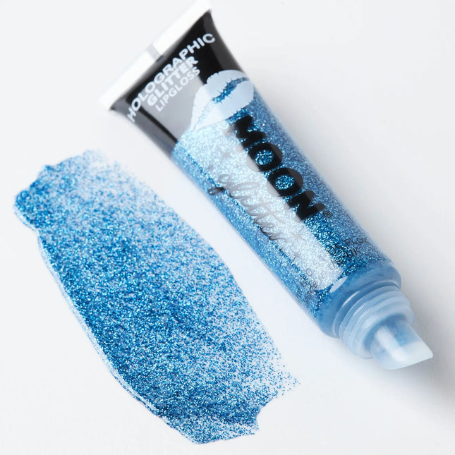 Moon Glitter Holographic Glitter Lipgloss Blu 15ml