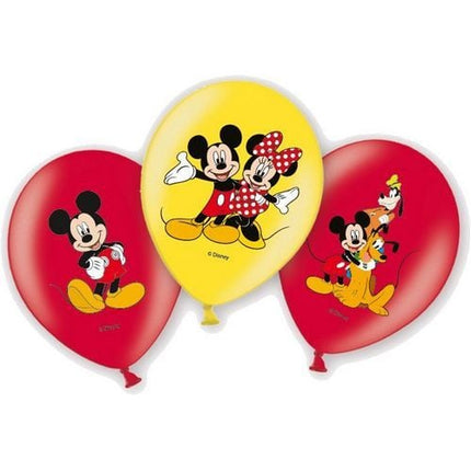 Palloncini Topolino Deluxe 28cm 6pz