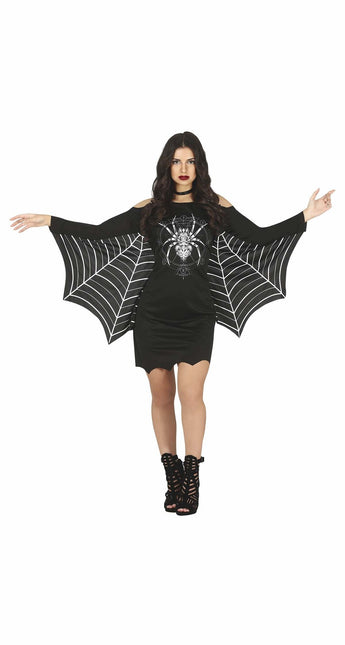 Vestito di Halloween da donna con ragni