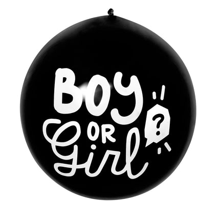 Palloncino a coriandoli Gender Reveal Boy 60 cm