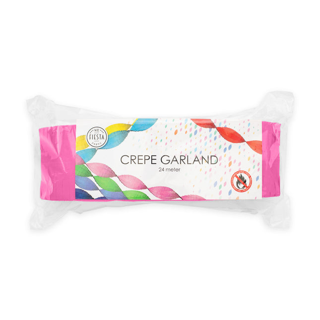 Ghirlande Fucsia Crepe 24m