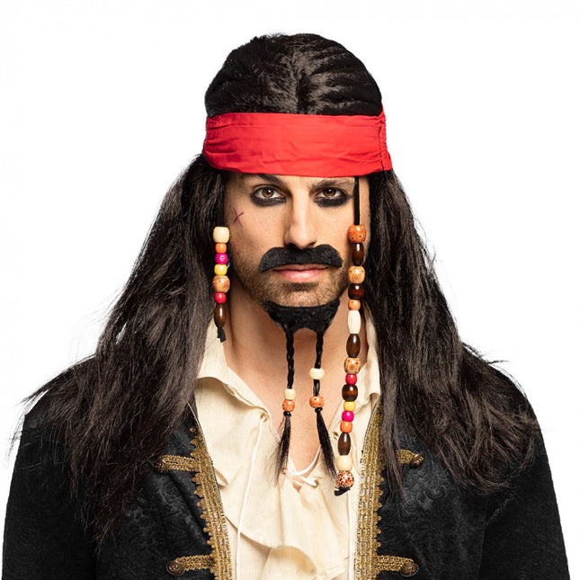 Set di parrucche da pirata