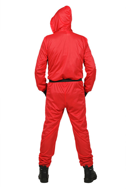 Costume da gioco da calamaro rosso per bambino