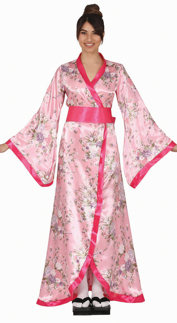 Costume Kimono Rosa Donna