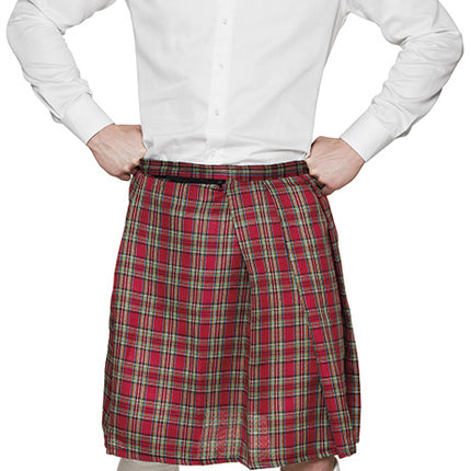 Kilt scozzese rosso