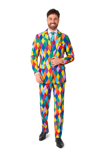 Tuta Clown Arcobaleno Uomo Suitmeister