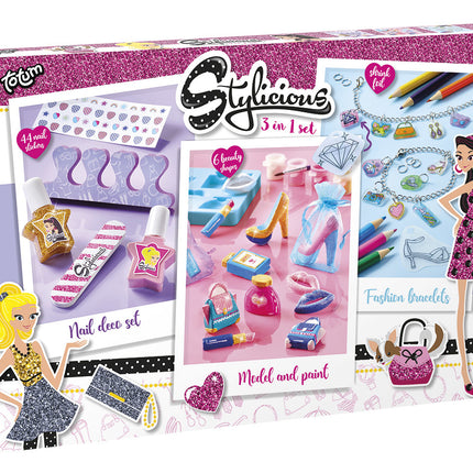 Kit di artigianato Stylicious 3-in-1