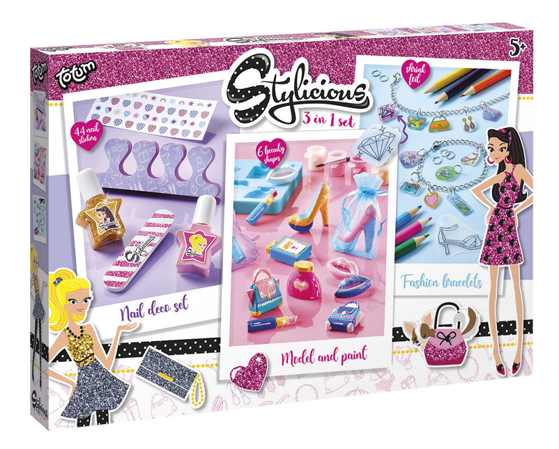 Kit di artigianato Stylicious 3-in-1