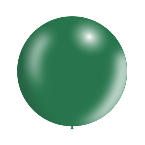 Palloncino gigante verde scuro metallizzato 60 cm