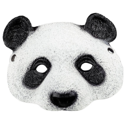 Mezza maschera Panda di peluche