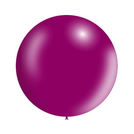 Palloncino gigante fucsia metallizzato 60 cm