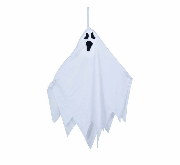 Decorazione appesa di Halloween Fantasma con luce 70 cm