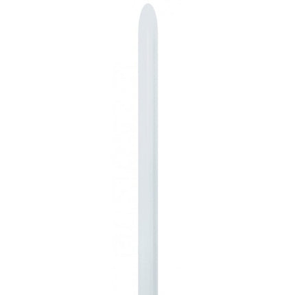 Palloncini da modellare bianchi 2,5 cm 152 cm 50pz