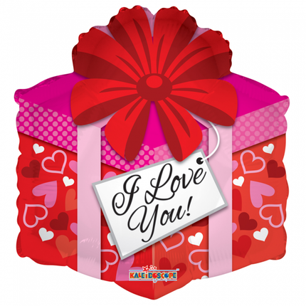 Palloncino ad elio regalo I Love You 45 cm vuoto