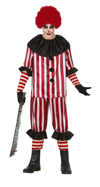 Costume di Halloween da clown per uomo