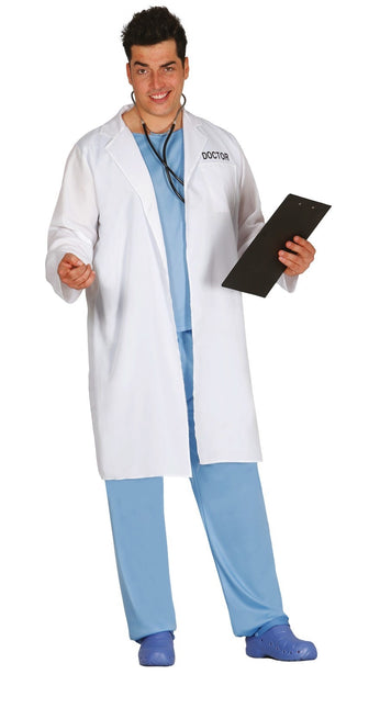 Costume da medico uomo bianco