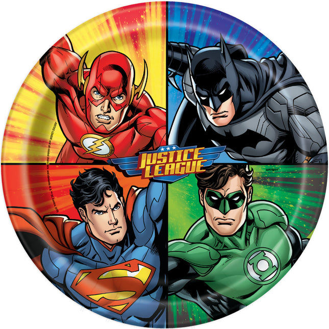 Piatti Justice League 23cm 8pz