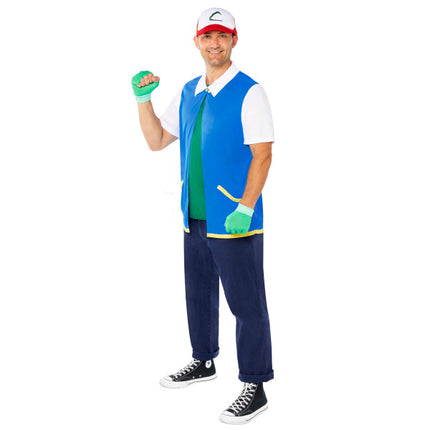 Costume da adulto Pokemon Ash