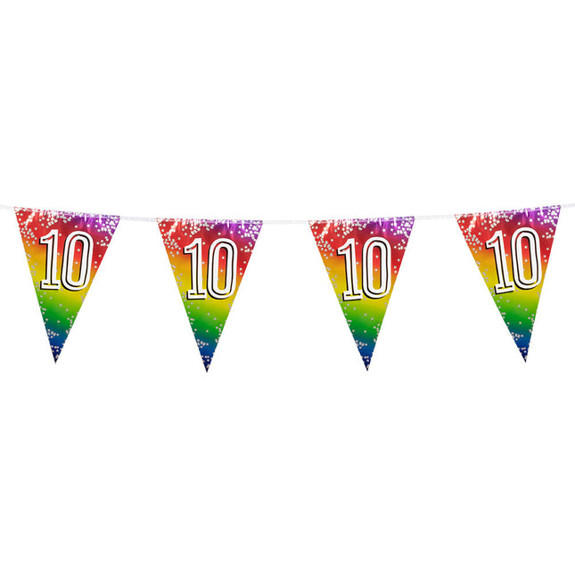 Ghirlanda arcobaleno 10 anni 6m