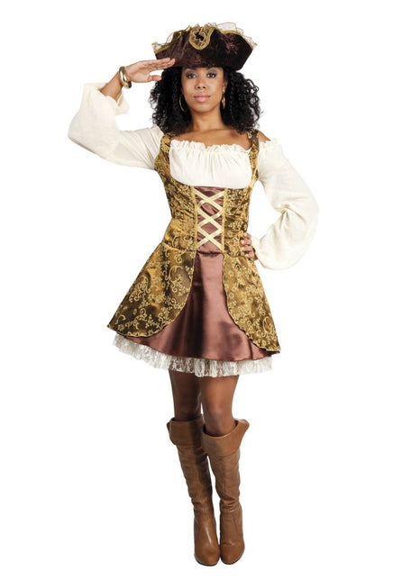 Costume da pirata donna Deluxe