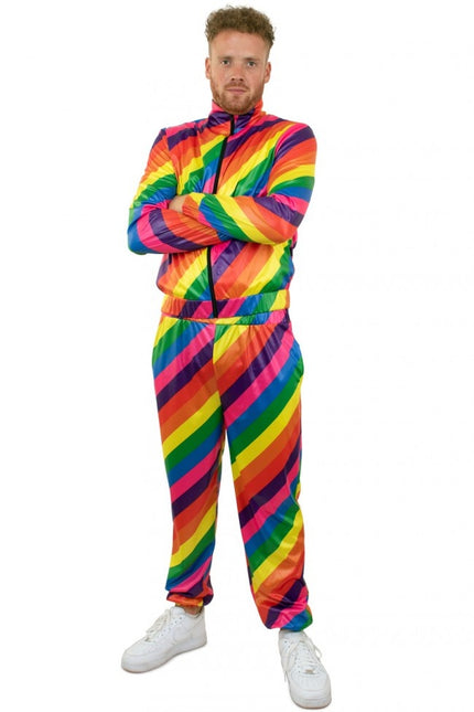 Tuta da ginnastica Rainbow Uomo