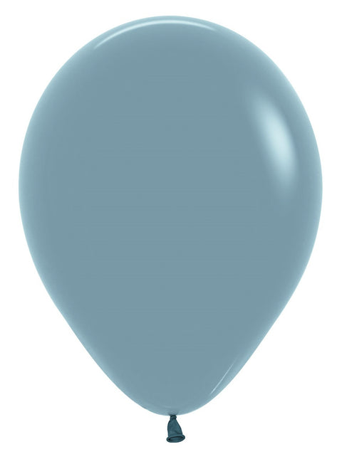Palloncini Pastello Blu Crepuscolo 30cm 12pz