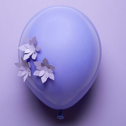 Palloncini lavanda blu fiordaliso 33cm 100pz