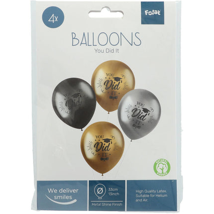 Palloncini You Did It 33cm 4pz