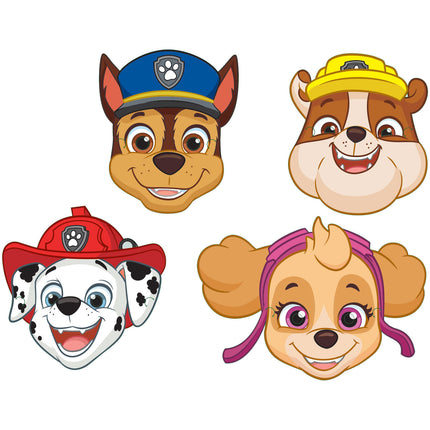 Maschere Paw Patrol 25,3 cm 8 pezzi