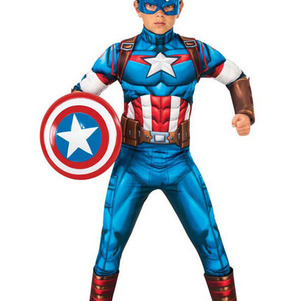 Tuta di Capitan America Bambino