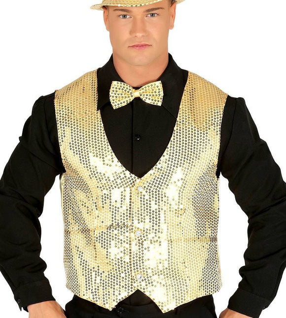 Gilet Glitter Oro