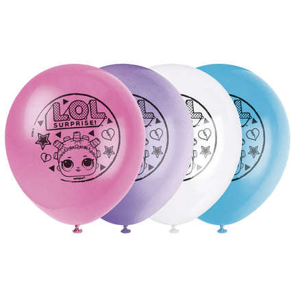 Palloncini Lol Surprise 30 cm 8 pezzi