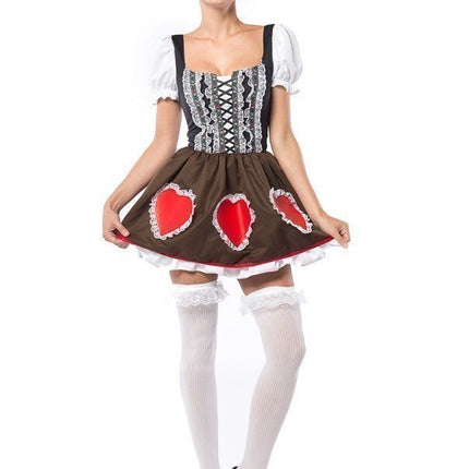 Abito Dirndl Oktoberfest Cuore